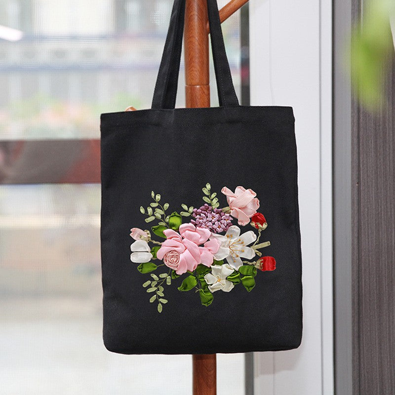 Lu Embroidery Canvas Bag Diy Material Bag(duty free)