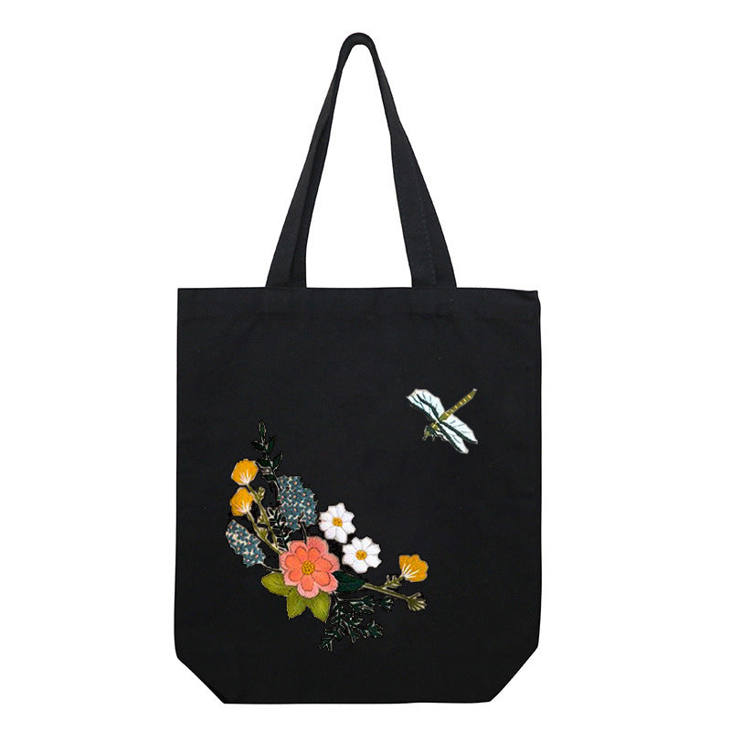 Lu Embroidery Canvas Bag Diy Material Bag(duty free)