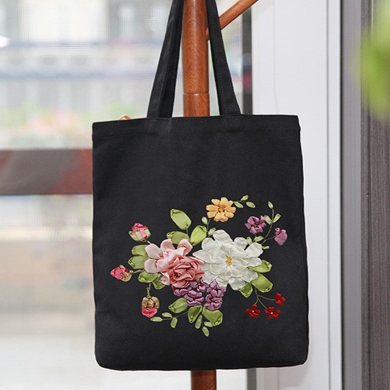 Lu Embroidery Canvas Bag Diy Material Bag(duty free)