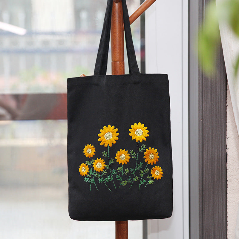 Lu Embroidery Canvas Bag Diy Material Bag(duty free)
