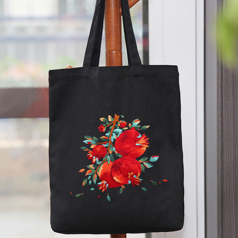Lu Embroidery Canvas Bag Diy Material Bag(duty free)