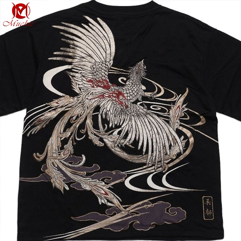 Unisex "Heavy Industry Golden Suzaku" Inspired Vintage T-Shirt (Duty Free)