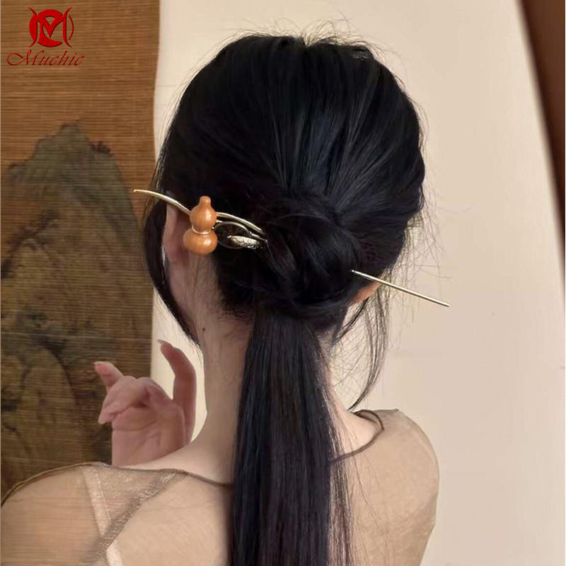 Mountain Spirit Money Gourd Tassel Hairpin Hair Ornament