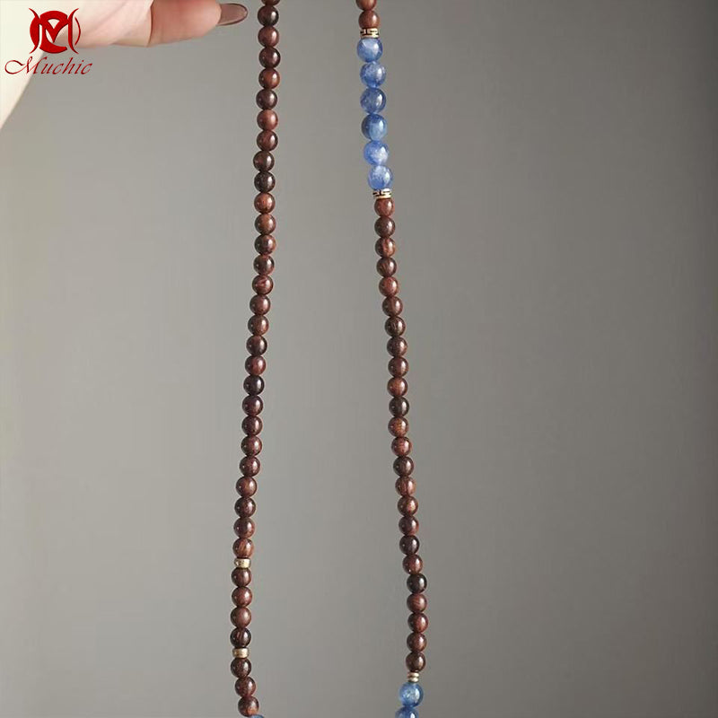 Natural Aquamarine Crystal Bracelet