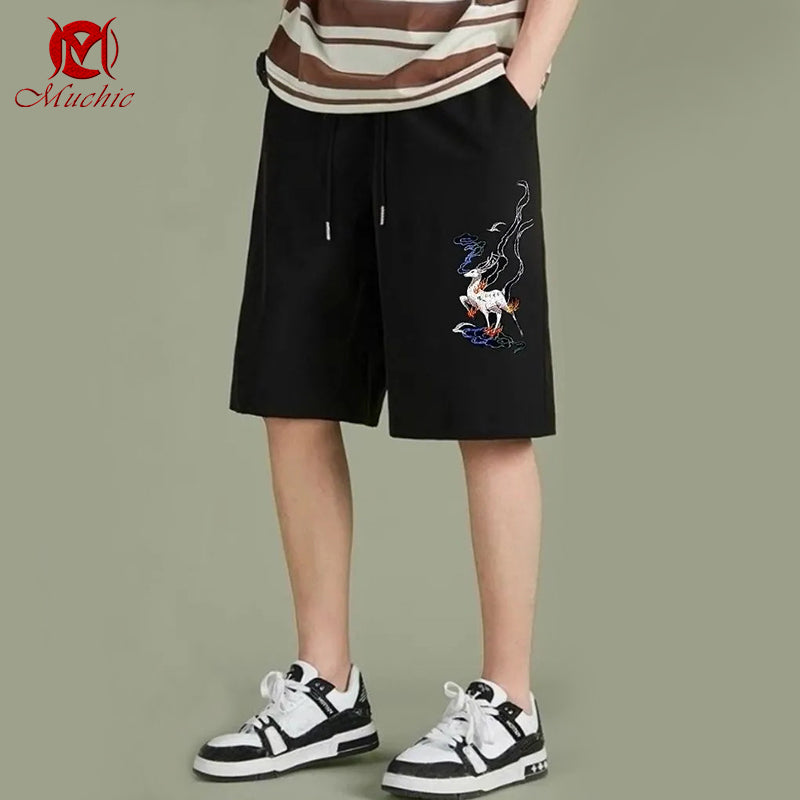 Unisex Ice Silk Fabric Shorts(Duty Free)