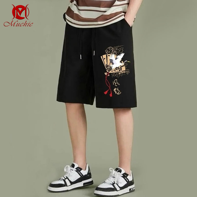 Unisex Ice Silk Fabric Shorts(Duty Free)