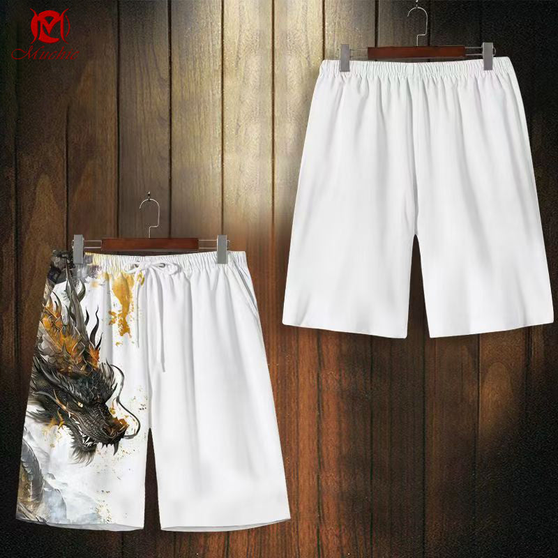 Unisex “Dragon” Casual Quick-Dry Shorts (Duty Free)