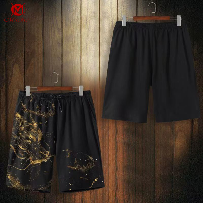 Unisex “Dragon” Casual Quick-Dry Shorts (Duty Free)