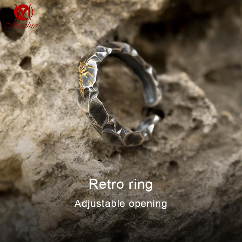 Original “Wishing Stone” Retro Self-Regulating Ring