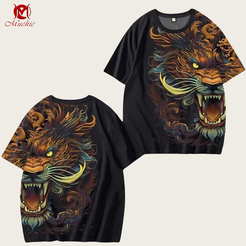 Unisex "Dragon" Breathable Quick-Drying T-shirt (Duty Free)