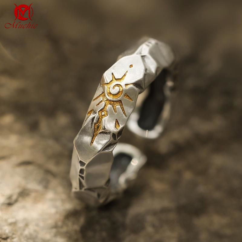 Original “Wishing Stone” Retro Self-Regulating Ring