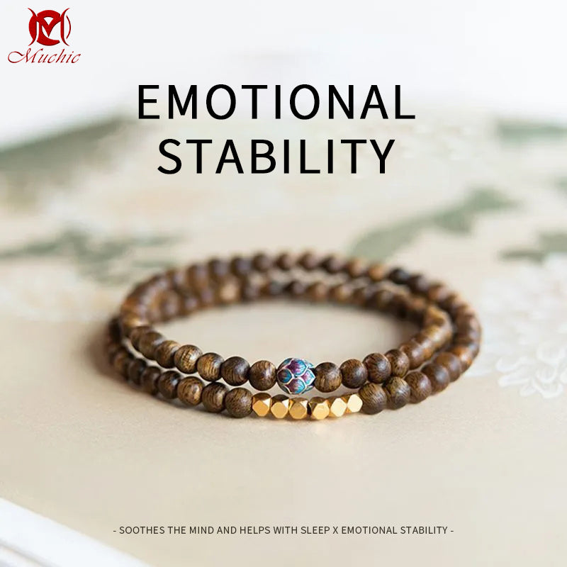 Agarwood Soothing And Sleep-Inducing Sandalwood Bracelet