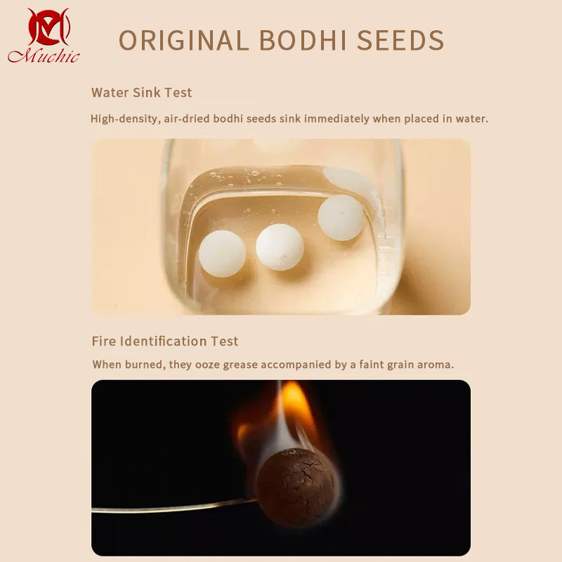 Pure Natural White Jade Bodhi Black Obsidian Bead Bracelet