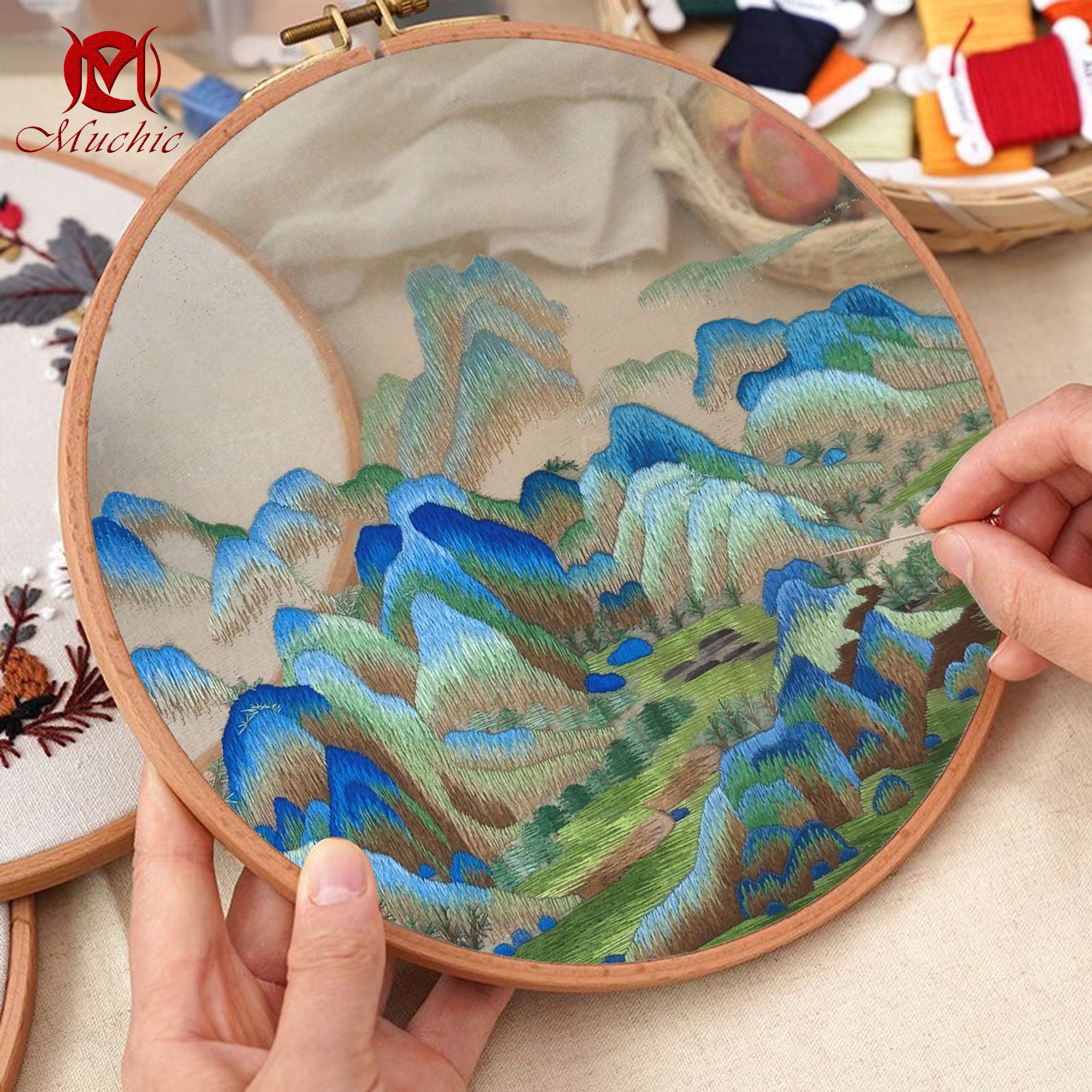 Embroidery Patterns | Suzhou Embroidery DIY Photo Frame Kit (Hand Embroidery) (Duty Free)