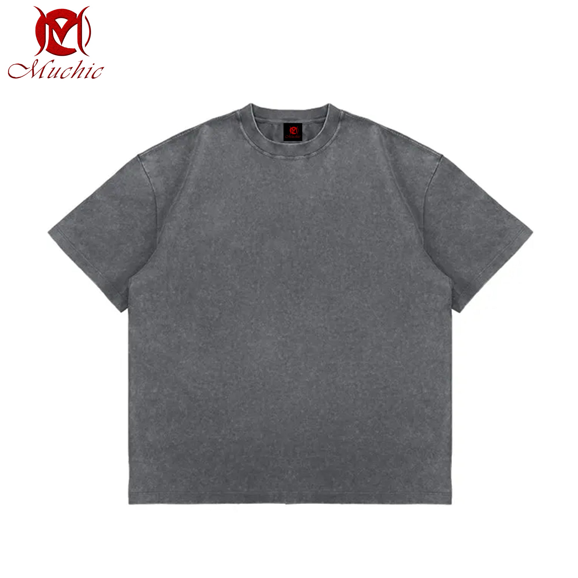Unisex Dopamine Washed Distressed Short Sleeve T-Shirt (Duty Free)