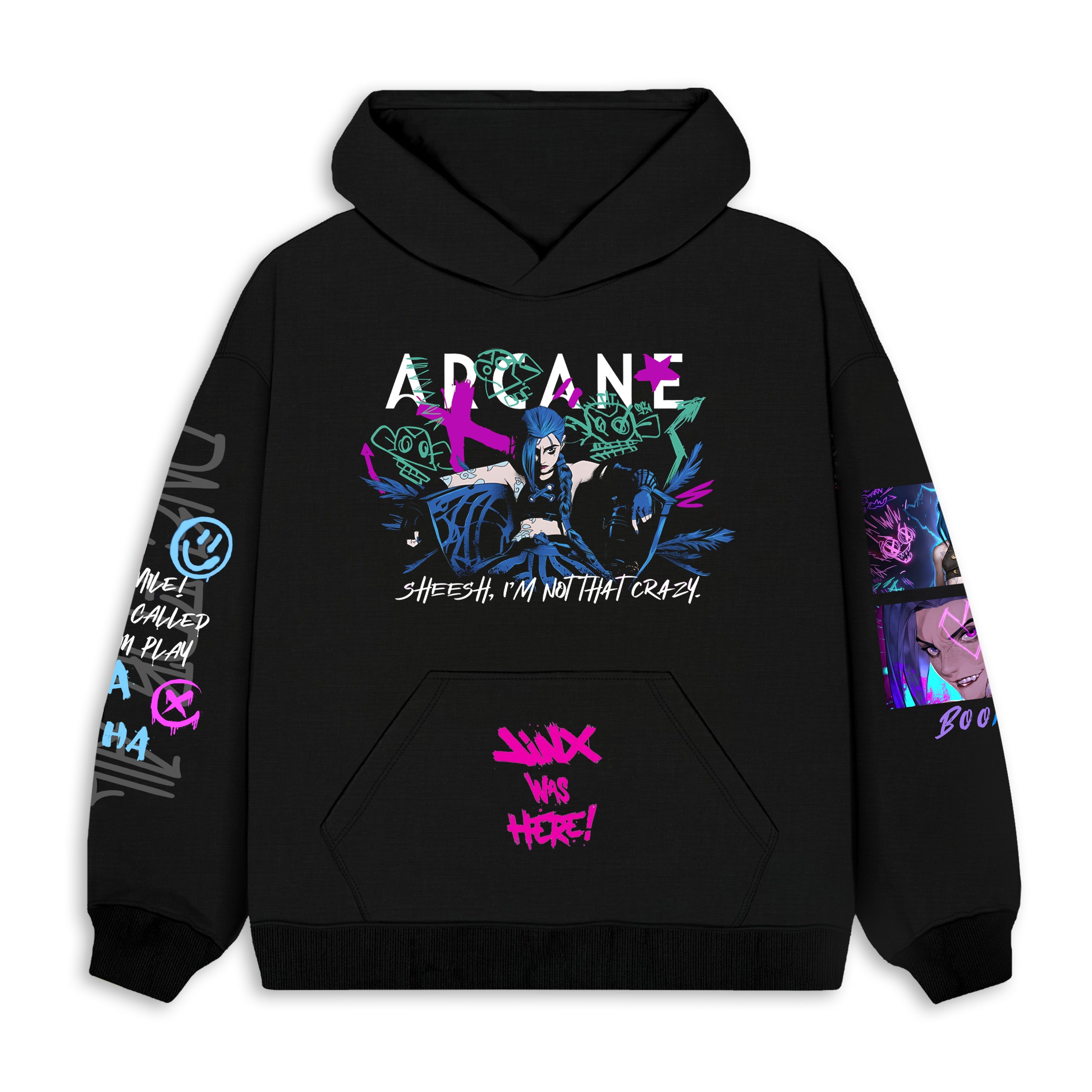 Muchic Unisex Jinx Oversized Hoodie V2