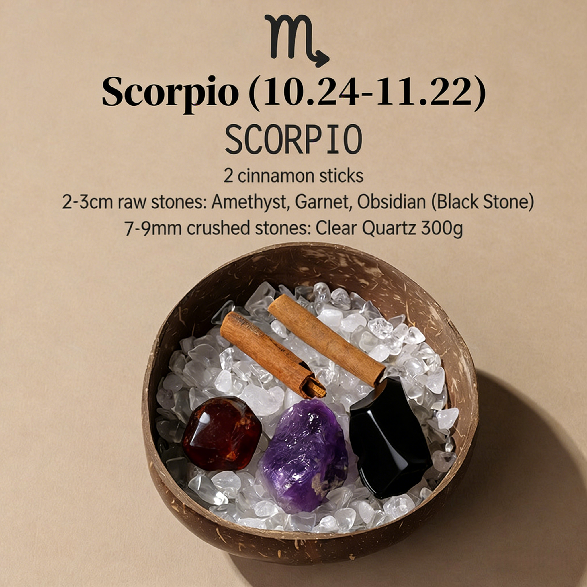 Zodiac Crystal Cleansing Bowl 12 Zodiac Energy Dish for Cleansing, Aromatherapy & Intention