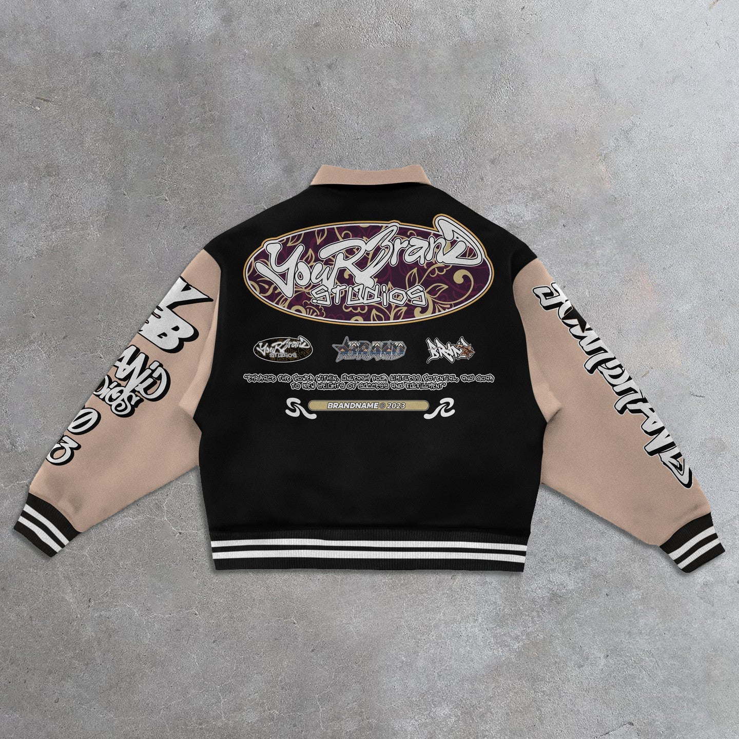 Muchic Lucky Star Casual Street Retro Baseball Jacket Coats & Jackets