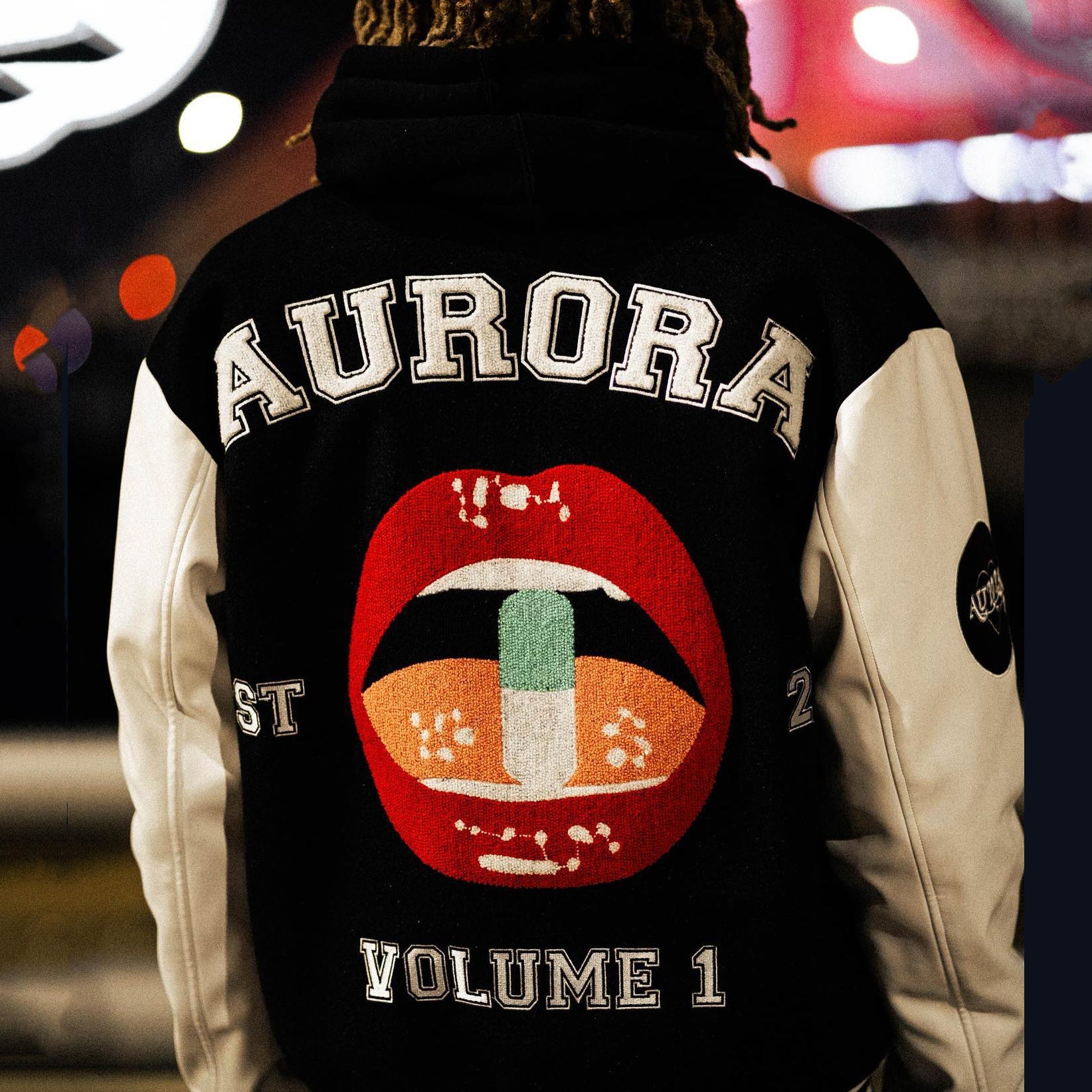 Muchic Aurora Casual Street Retro Baseball Jacket Coats & Jackets