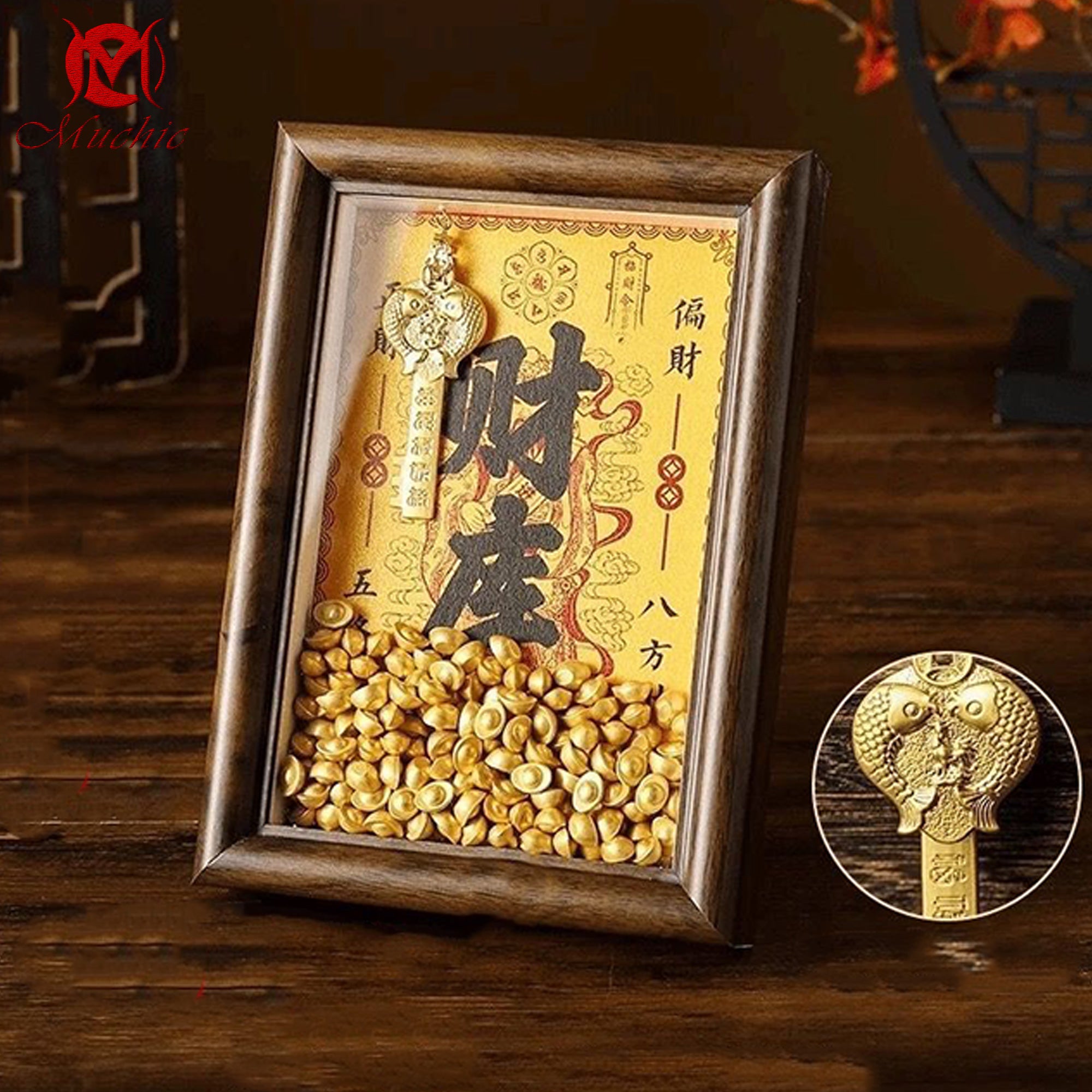 Lucky zodiac photo frame ornaments(Duty Free)