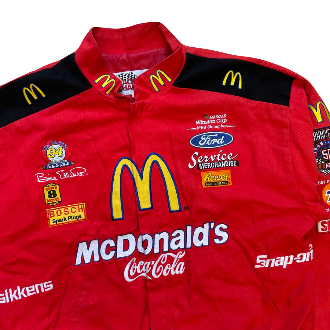 Vintage McDonalds Nascar Racing Jacket