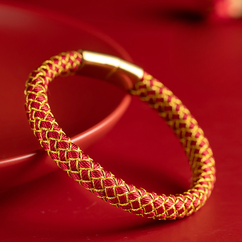 Five Elements Dragon Scale Magnetic Bracelet – Balance & Protection