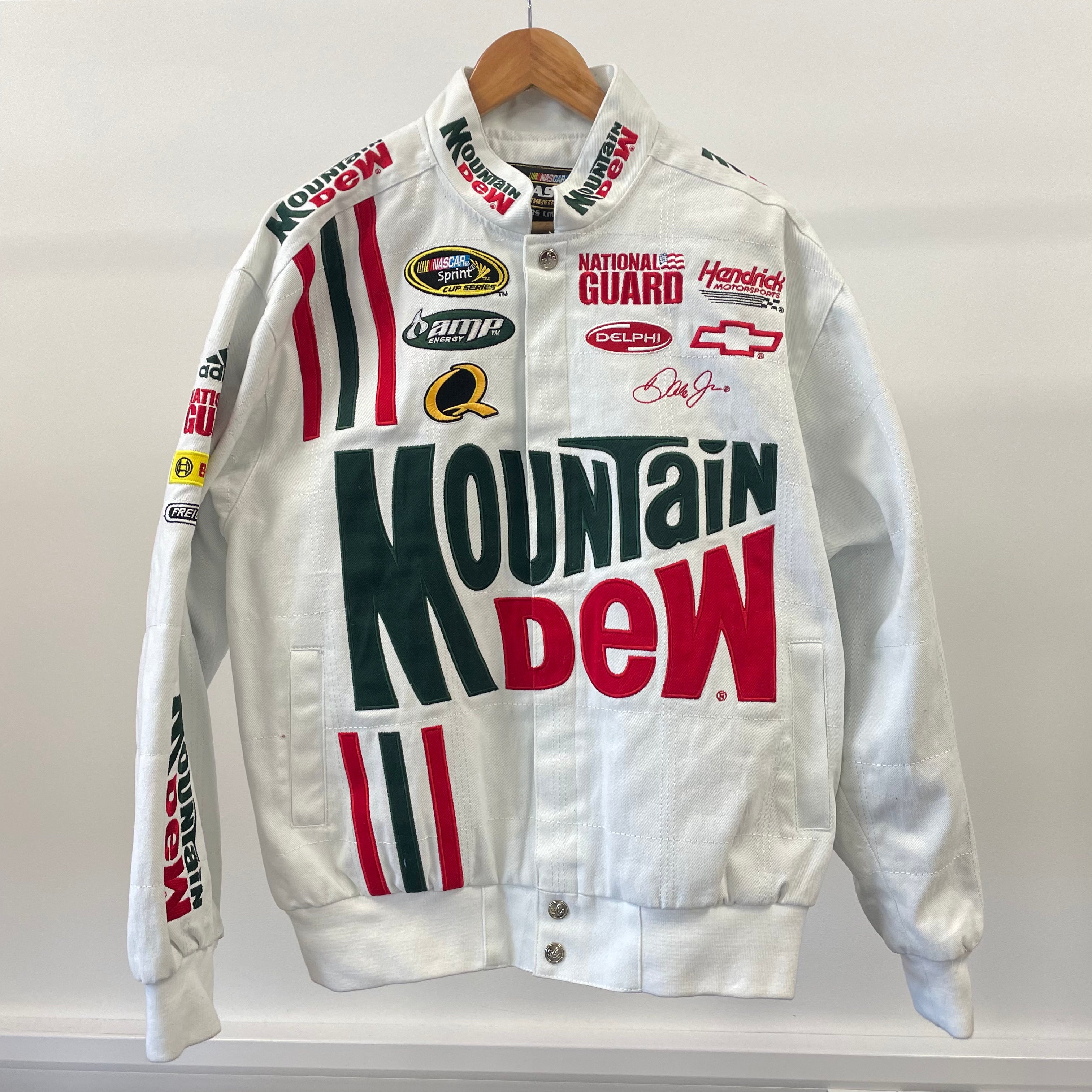 Vintage Mountain Dew Nascar Racing Jacket