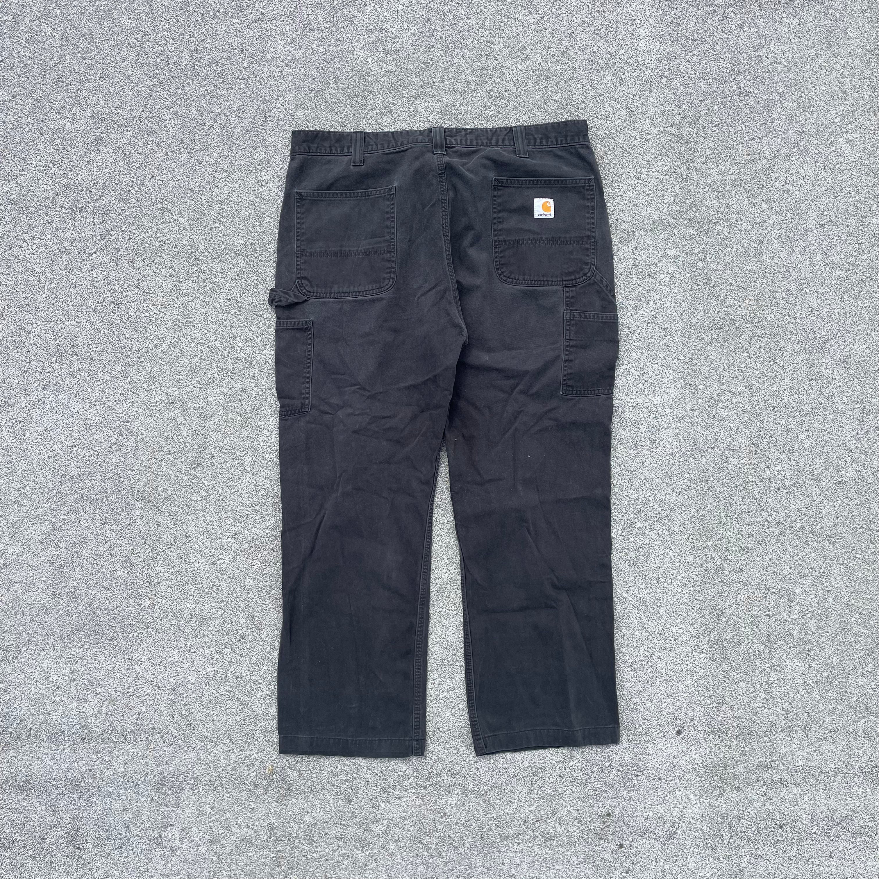 Vintage Carhartt Black Carpenter Trousers