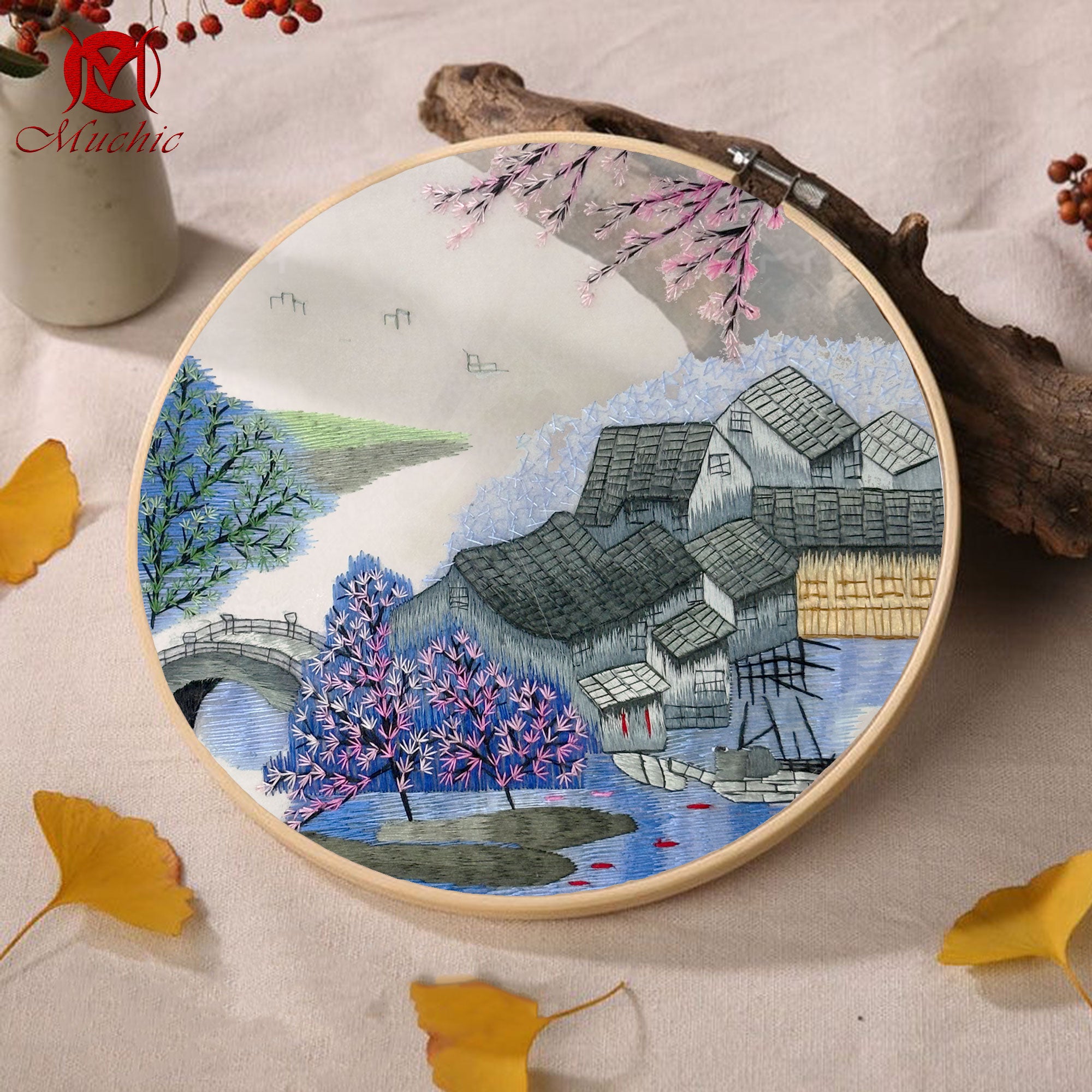Embroidery Patterns | Suzhou Embroidery DIY Photo Frame Kit (Hand Embroidery) (Duty Free)