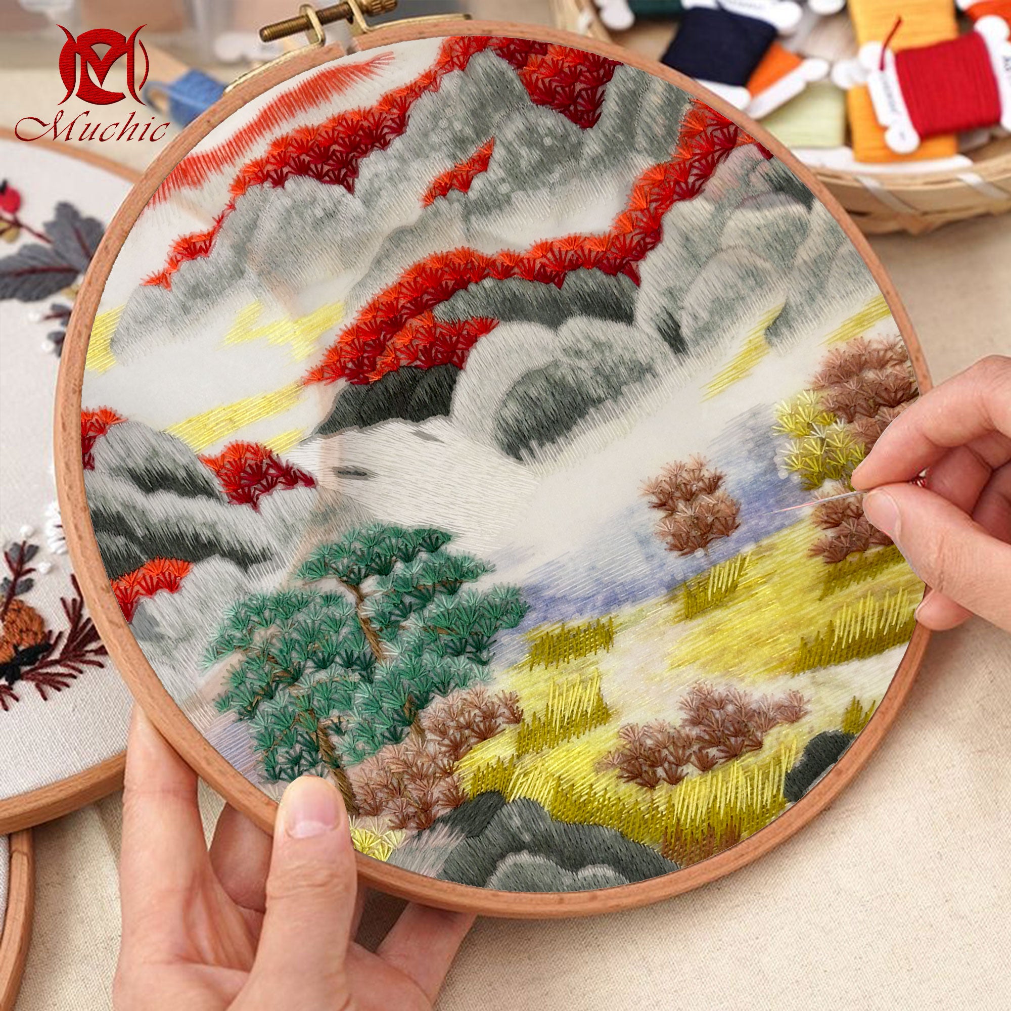 Embroidery Patterns | Suzhou Embroidery DIY Photo Frame Kit (Hand Embroidery) (Duty Free)