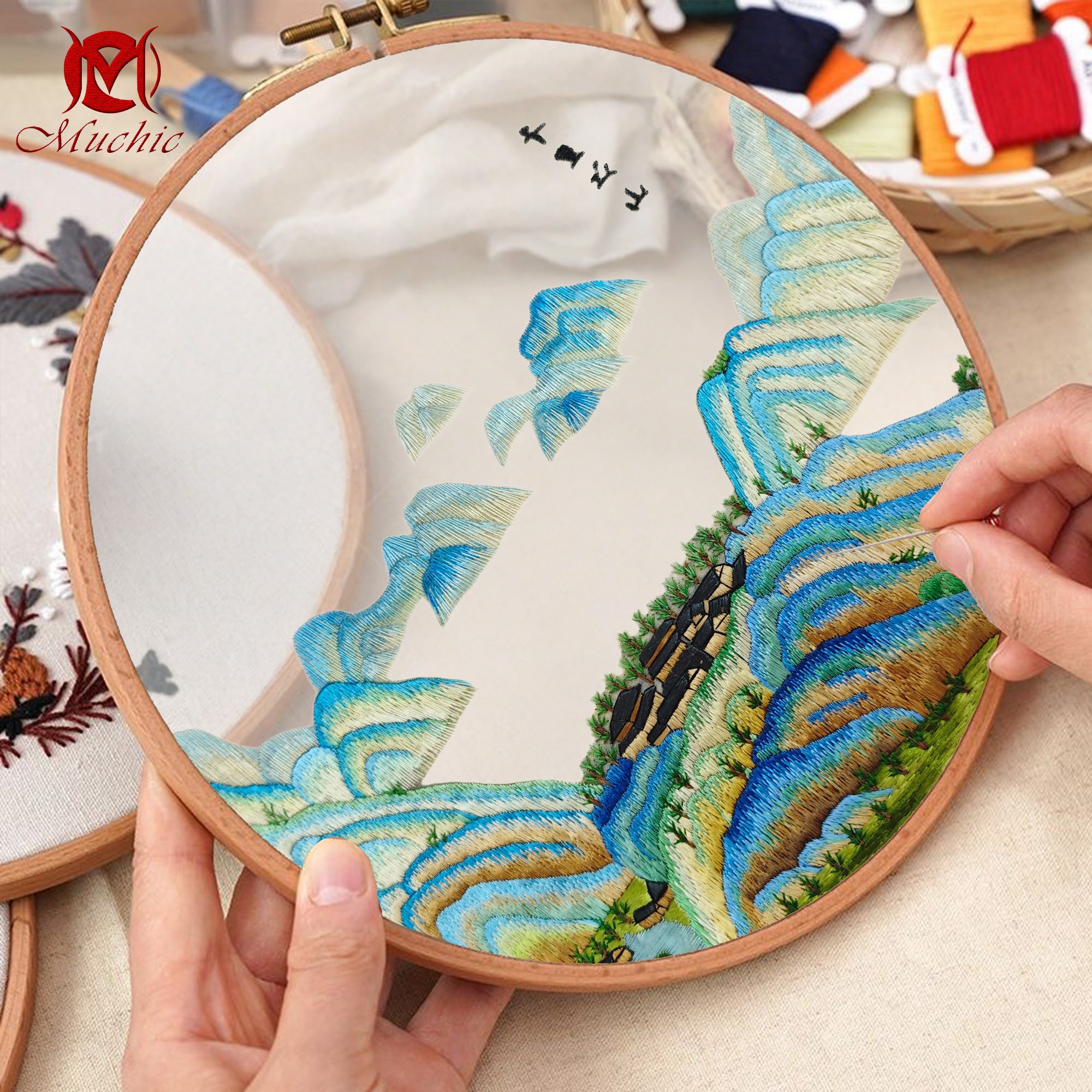 Embroidery Patterns | Suzhou Embroidery DIY Photo Frame Kit (Hand Embroidery) (Duty Free)