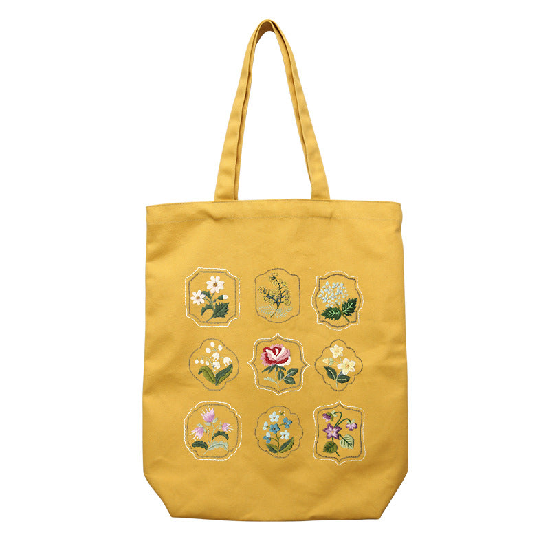 Lu Embroidery Canvas Bag Diy Material Bag(duty free)
