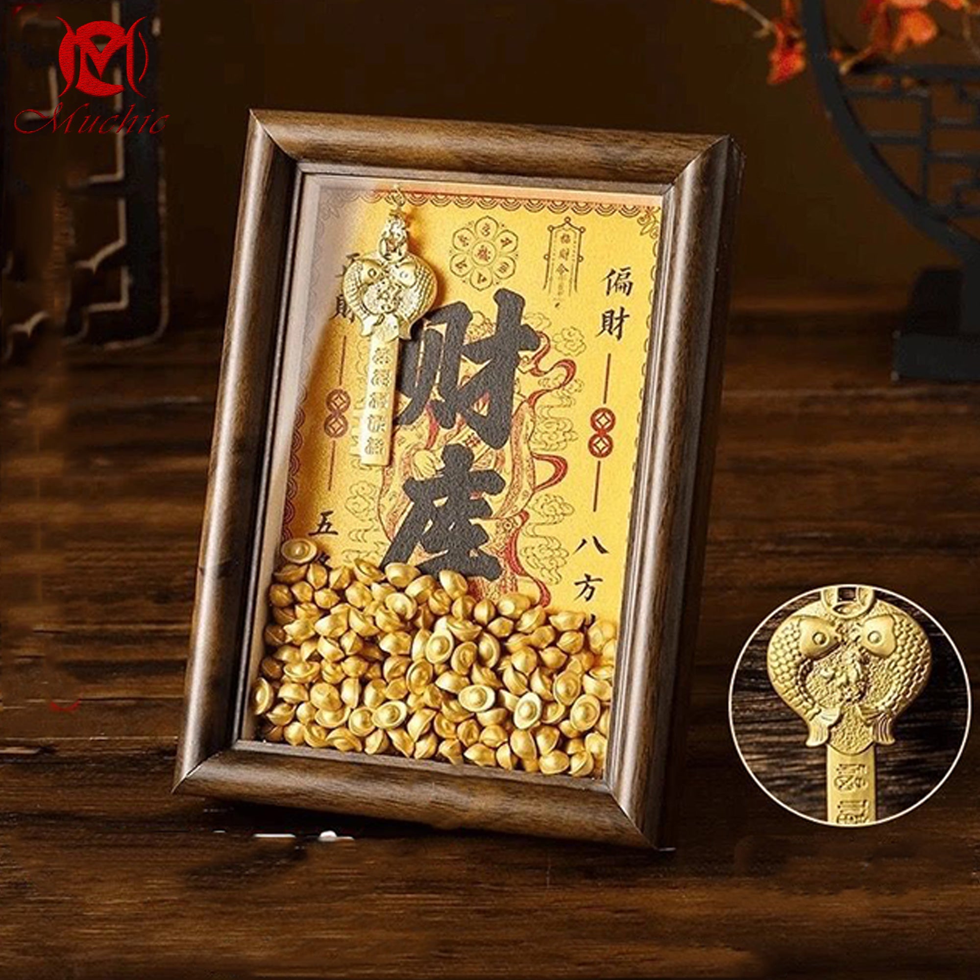 Lucky zodiac photo frame ornaments(Duty Free)