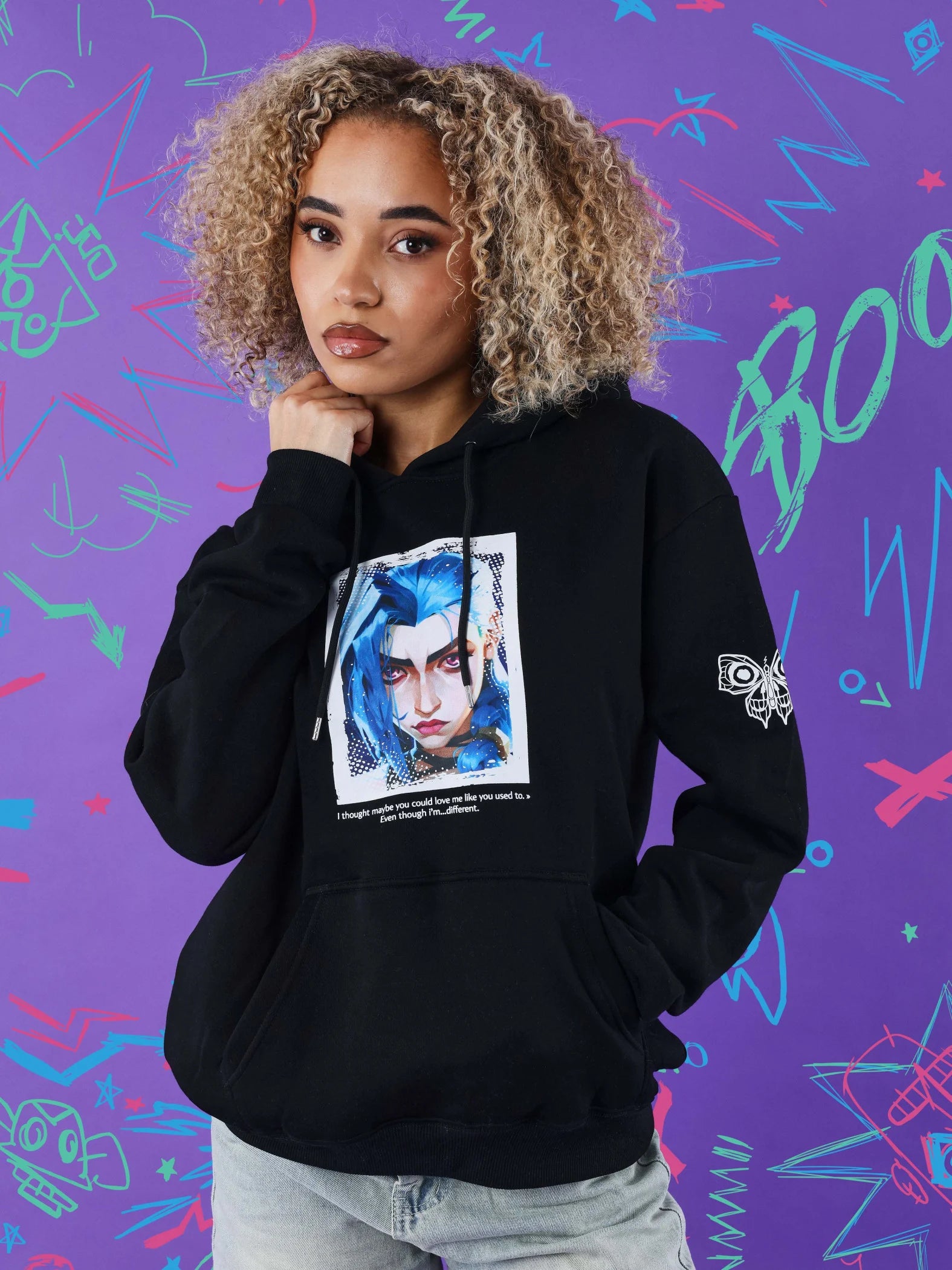 Muchic Unisex JINX Hoodie - Arcane