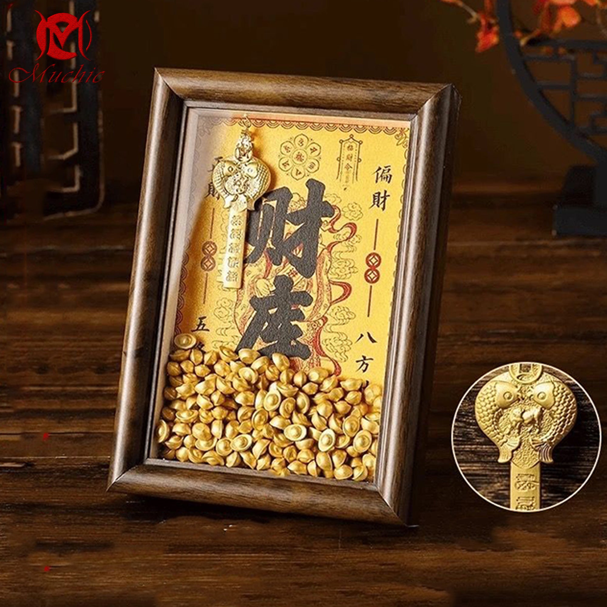 Lucky zodiac photo frame ornaments(Duty Free)