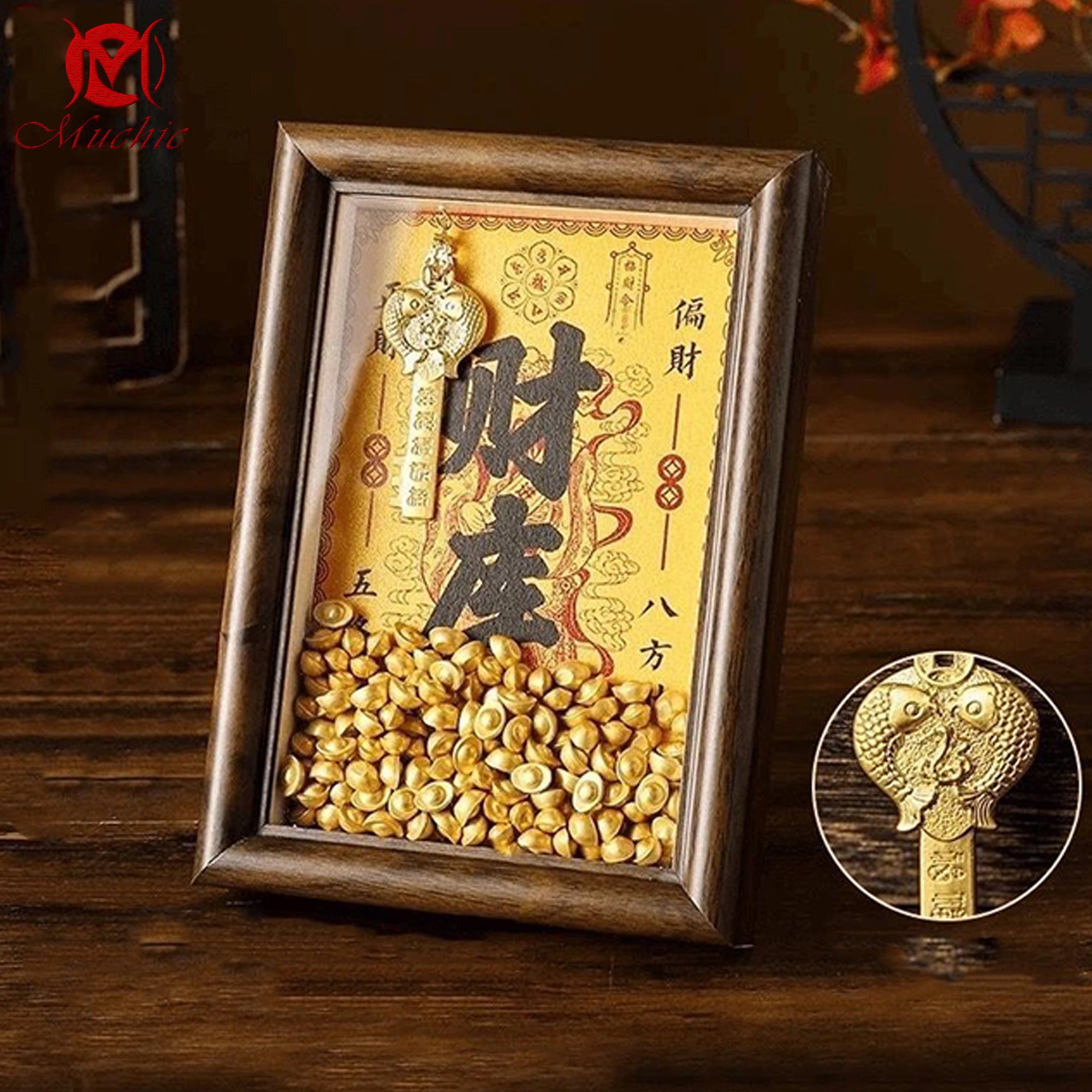 Lucky zodiac photo frame ornaments(Duty Free)