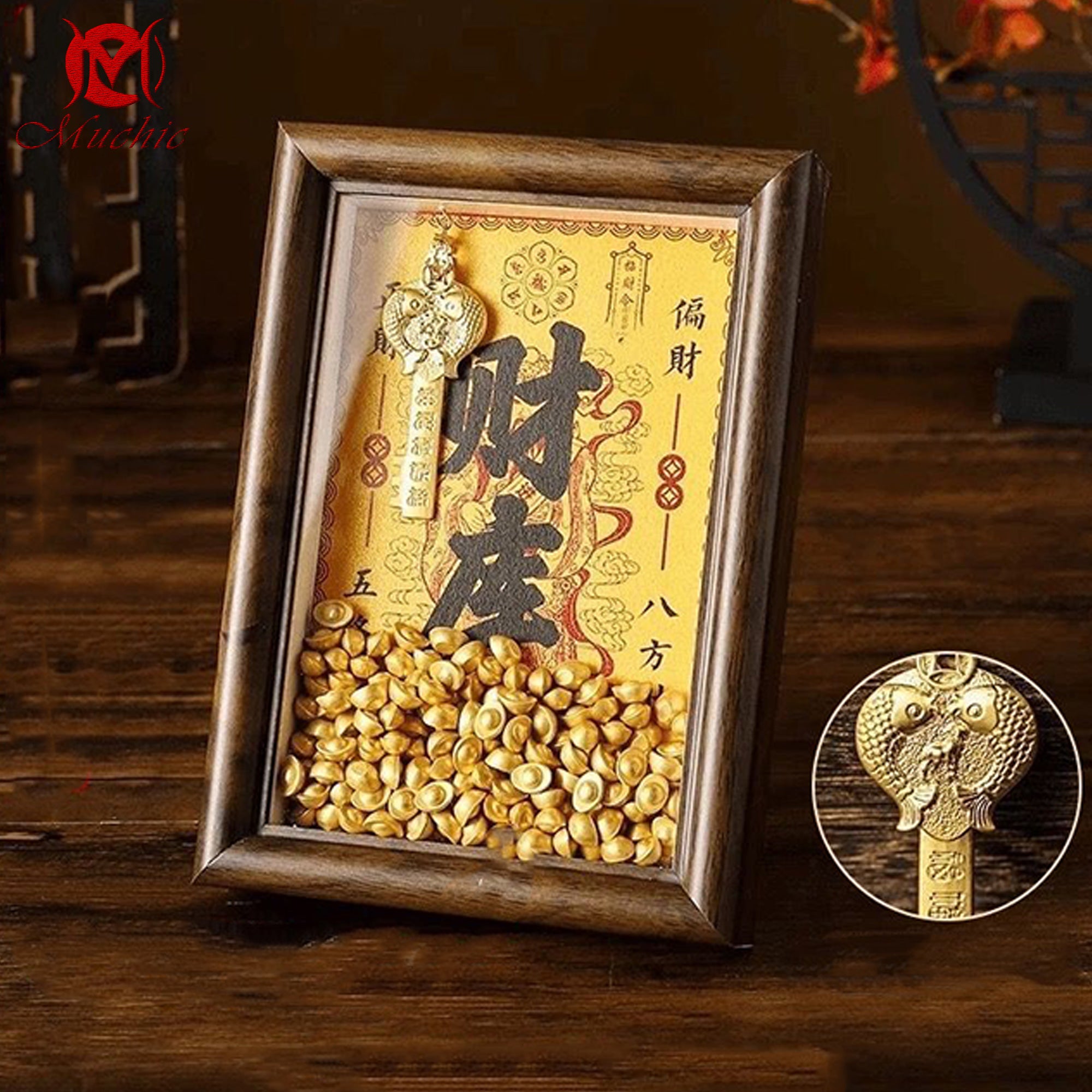 Lucky zodiac photo frame ornaments(Duty Free)