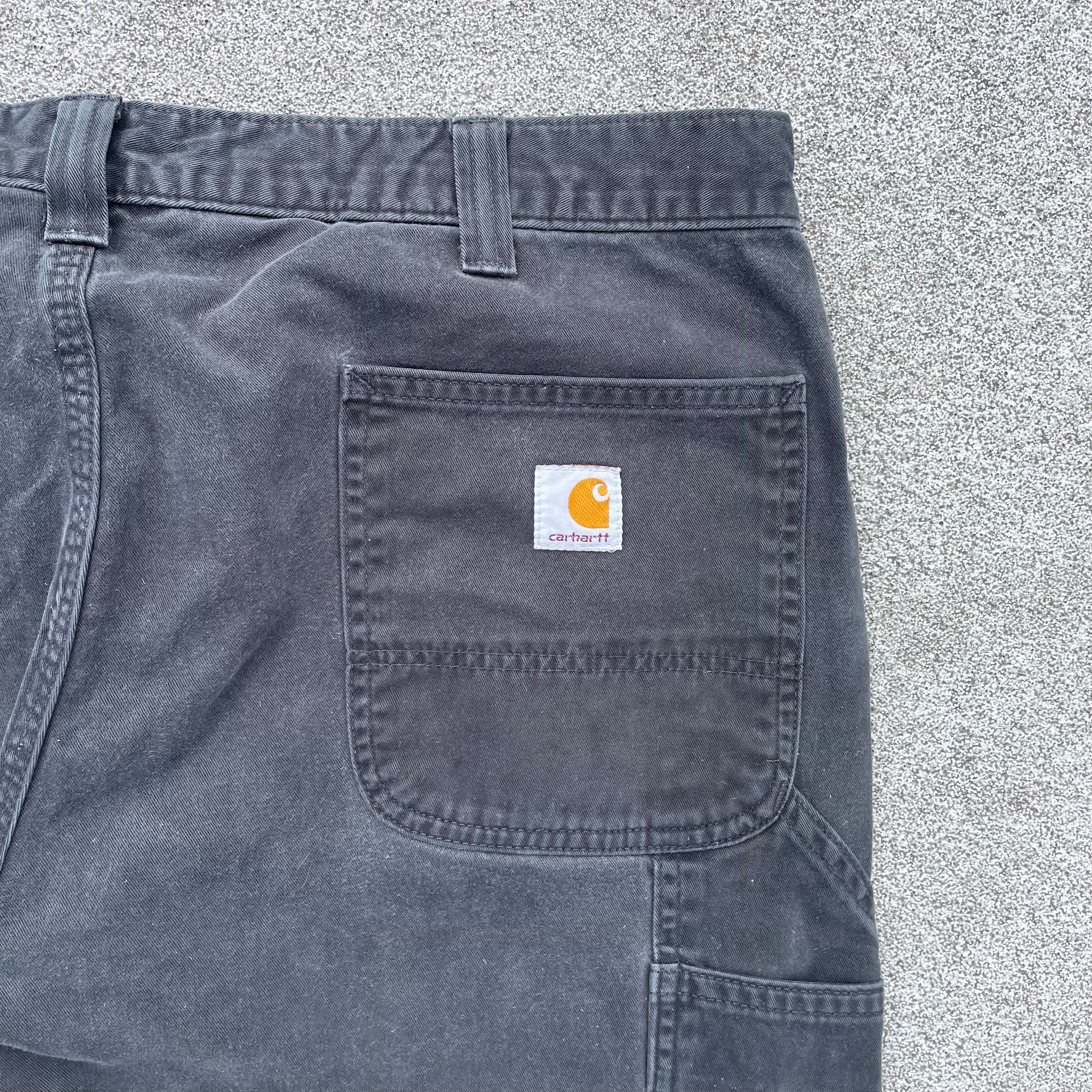 Vintage Carhartt Black Carpenter Trousers