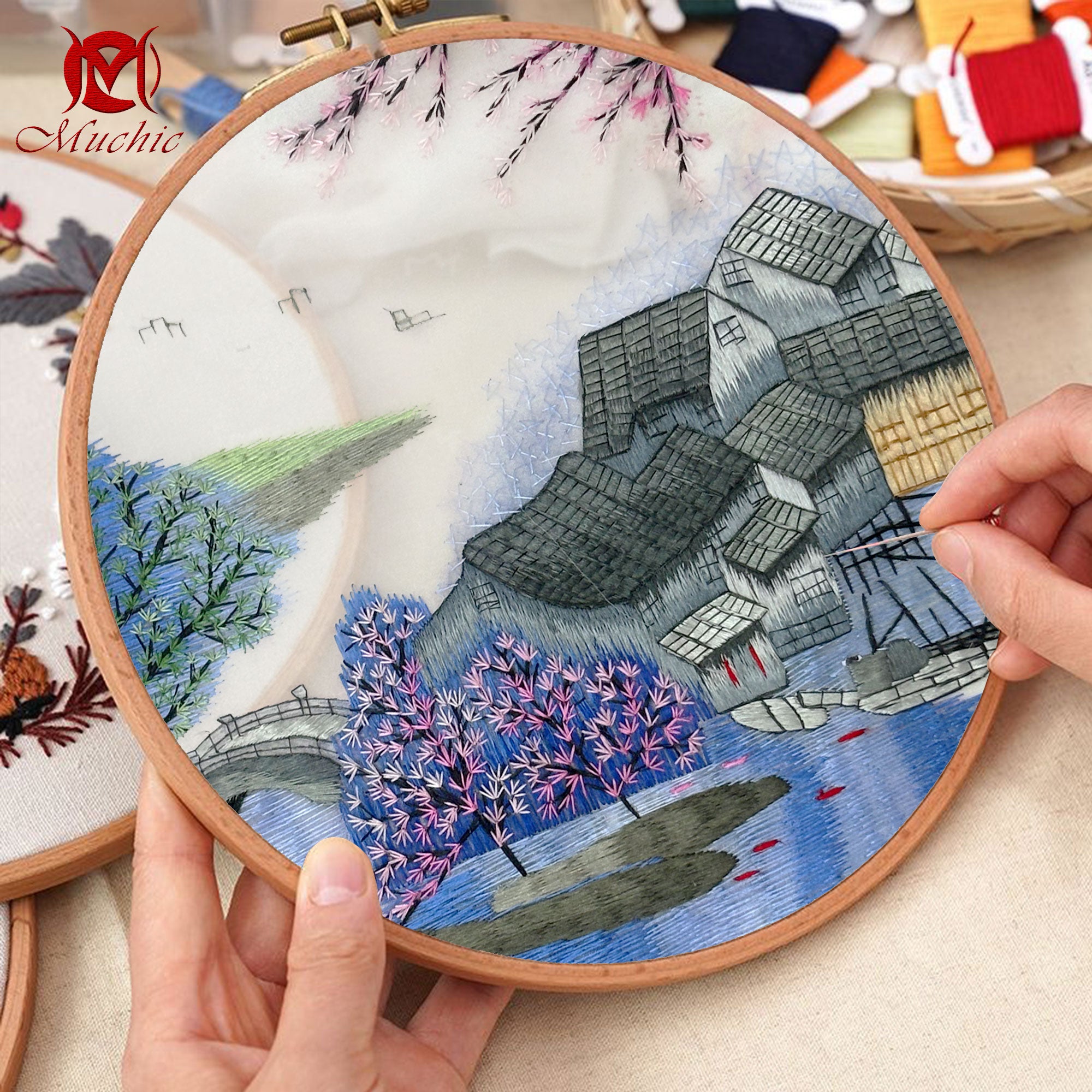 Embroidery Patterns | Suzhou Embroidery DIY Photo Frame Kit (Hand Embroidery) (Duty Free)