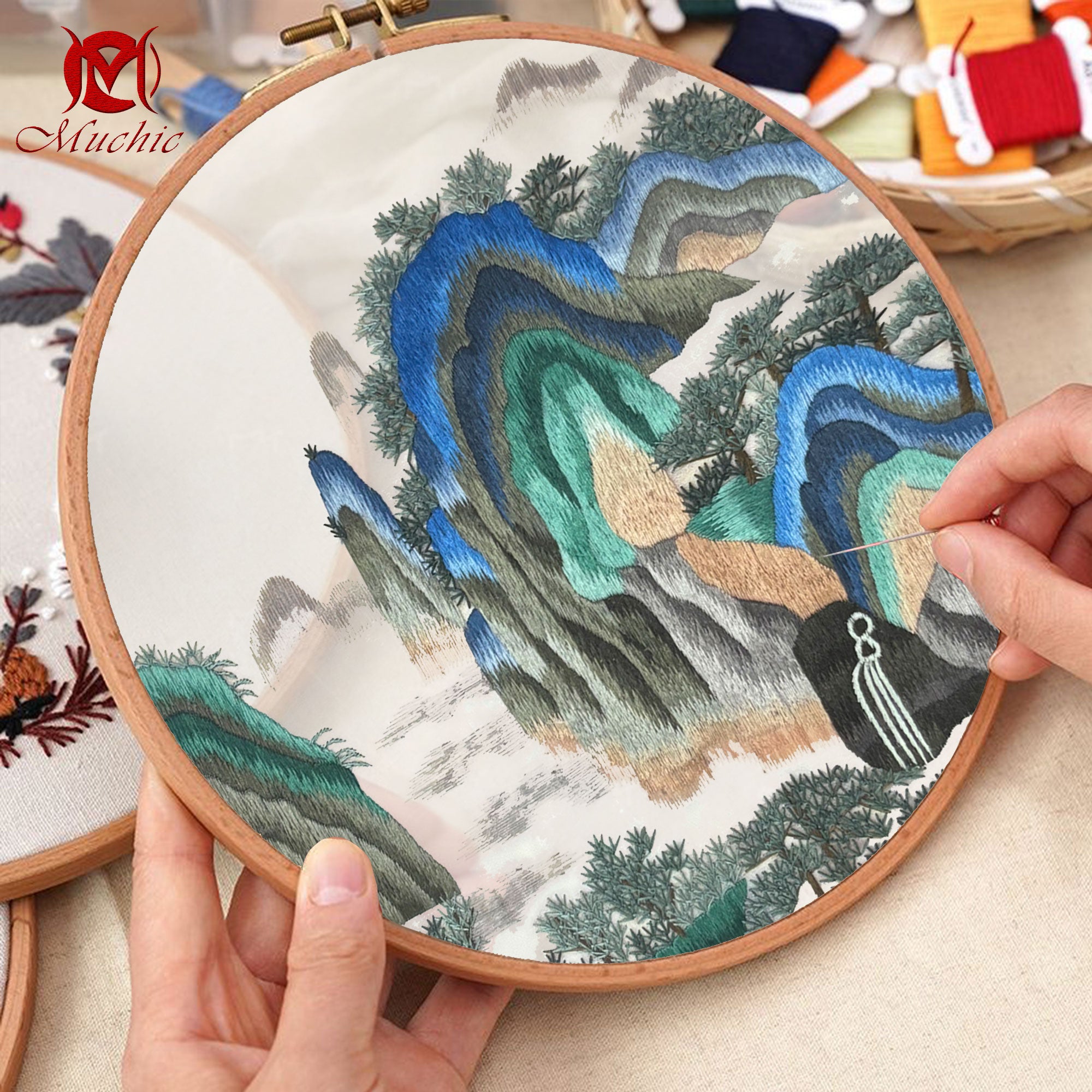 Embroidery Patterns | Suzhou Embroidery DIY Photo Frame Kit (Hand Embroidery) (Duty Free)