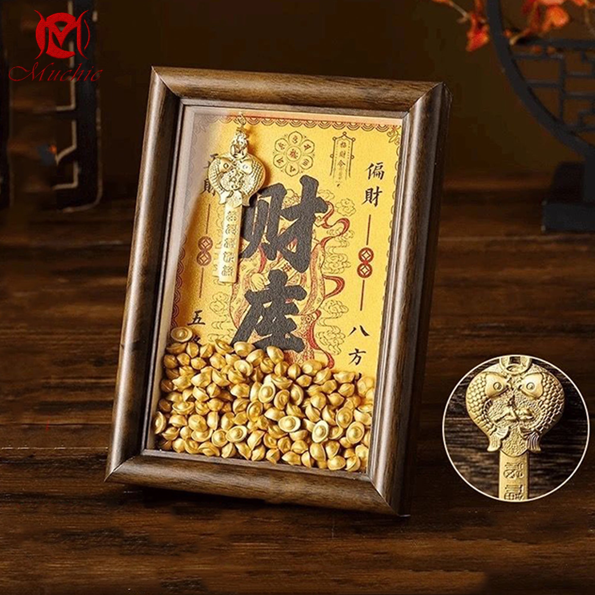 Lucky zodiac photo frame ornaments(Duty Free)