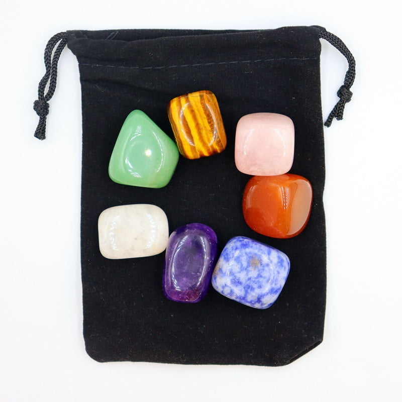 22-Piece Natural Crystal Energy Set – Meditation, Jewelry & Ritual Kit