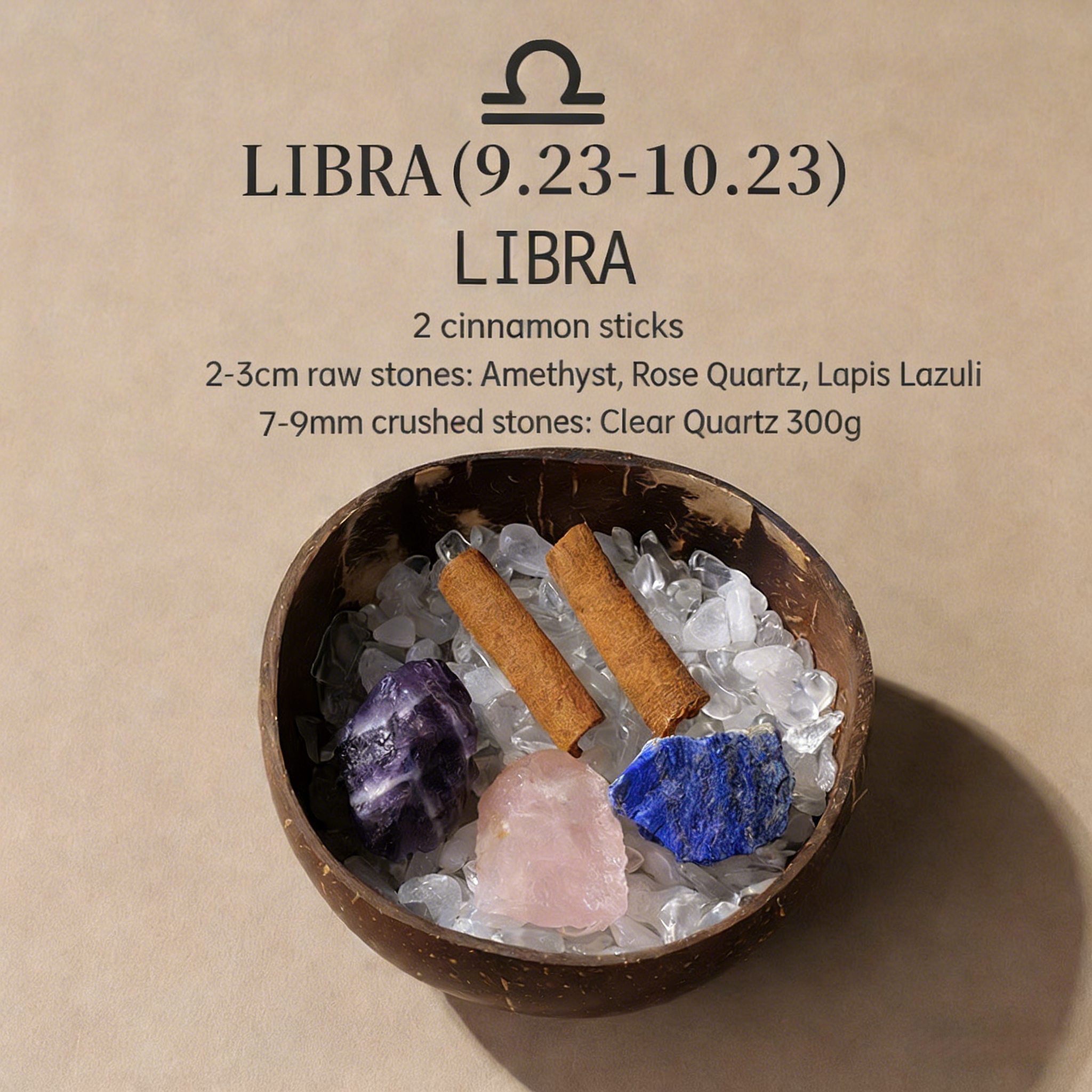 Zodiac Crystal Cleansing Bowl 12 Zodiac Energy Dish for Cleansing, Aromatherapy & Intention