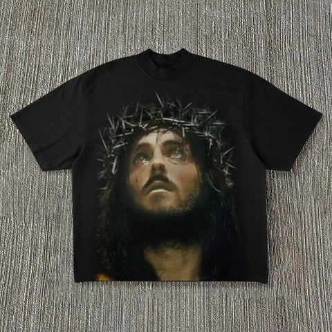 Muchic Jesus print T-shirt