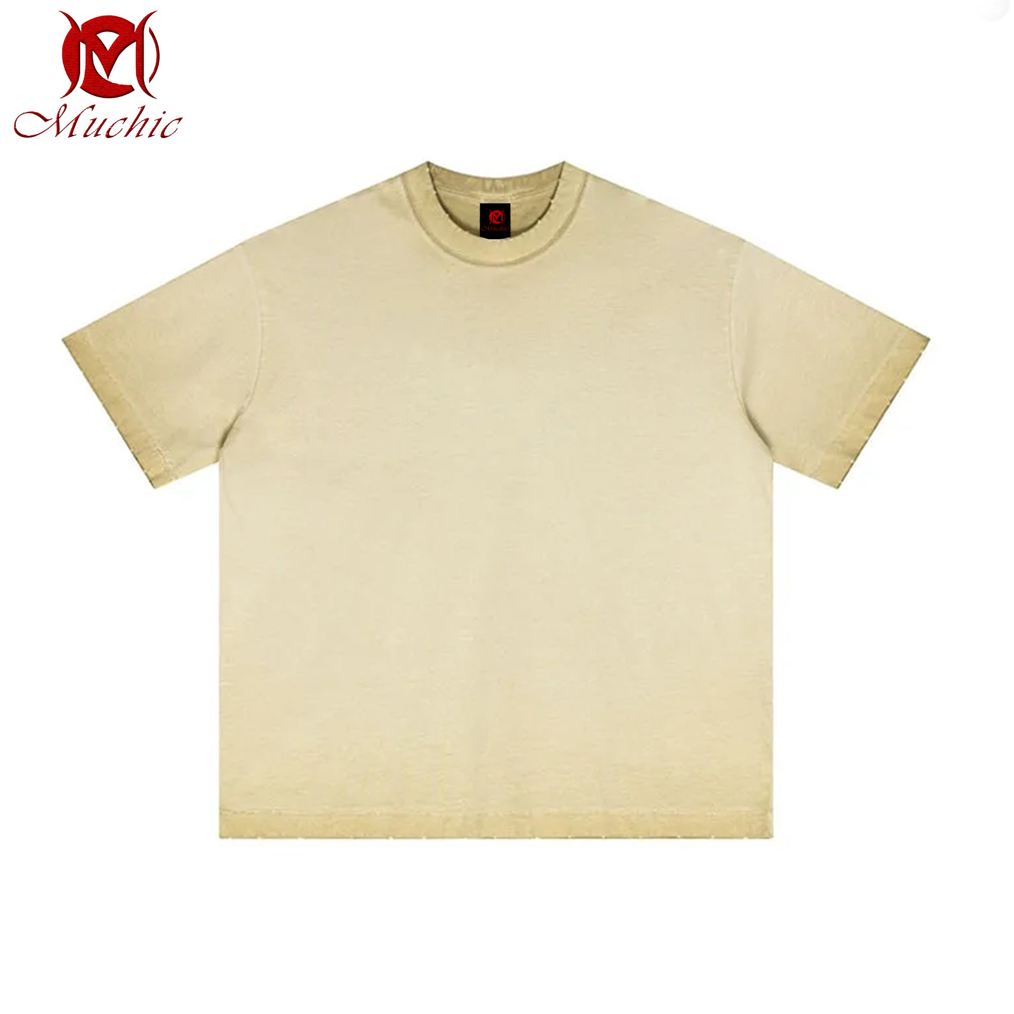 Unisex Heavy Washed Distressed Short Sleeve T-Shirt (Duty Free)