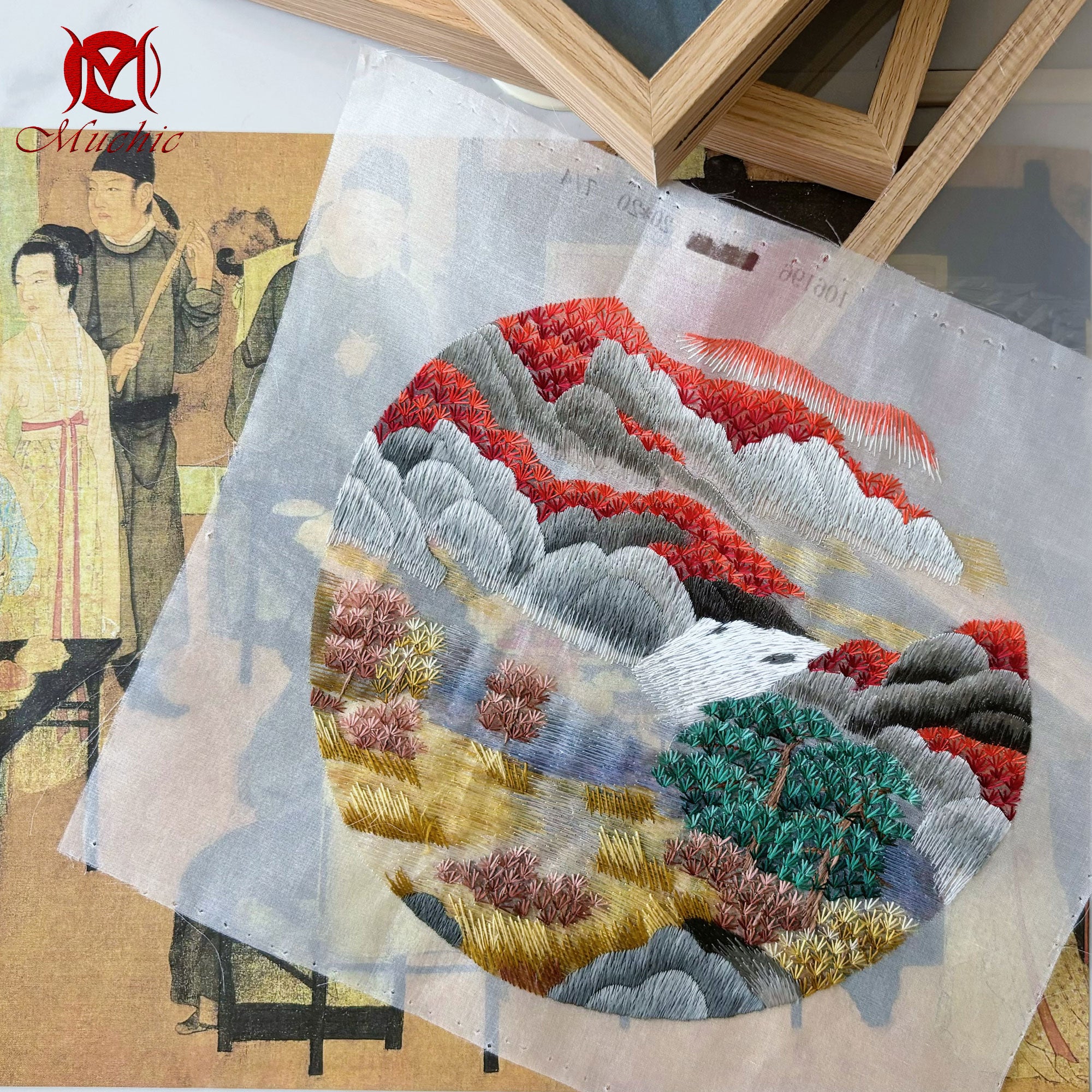 Embroidery Patterns | Suzhou Embroidery DIY Photo Frame Kit (Hand Embroidery) (Duty Free)