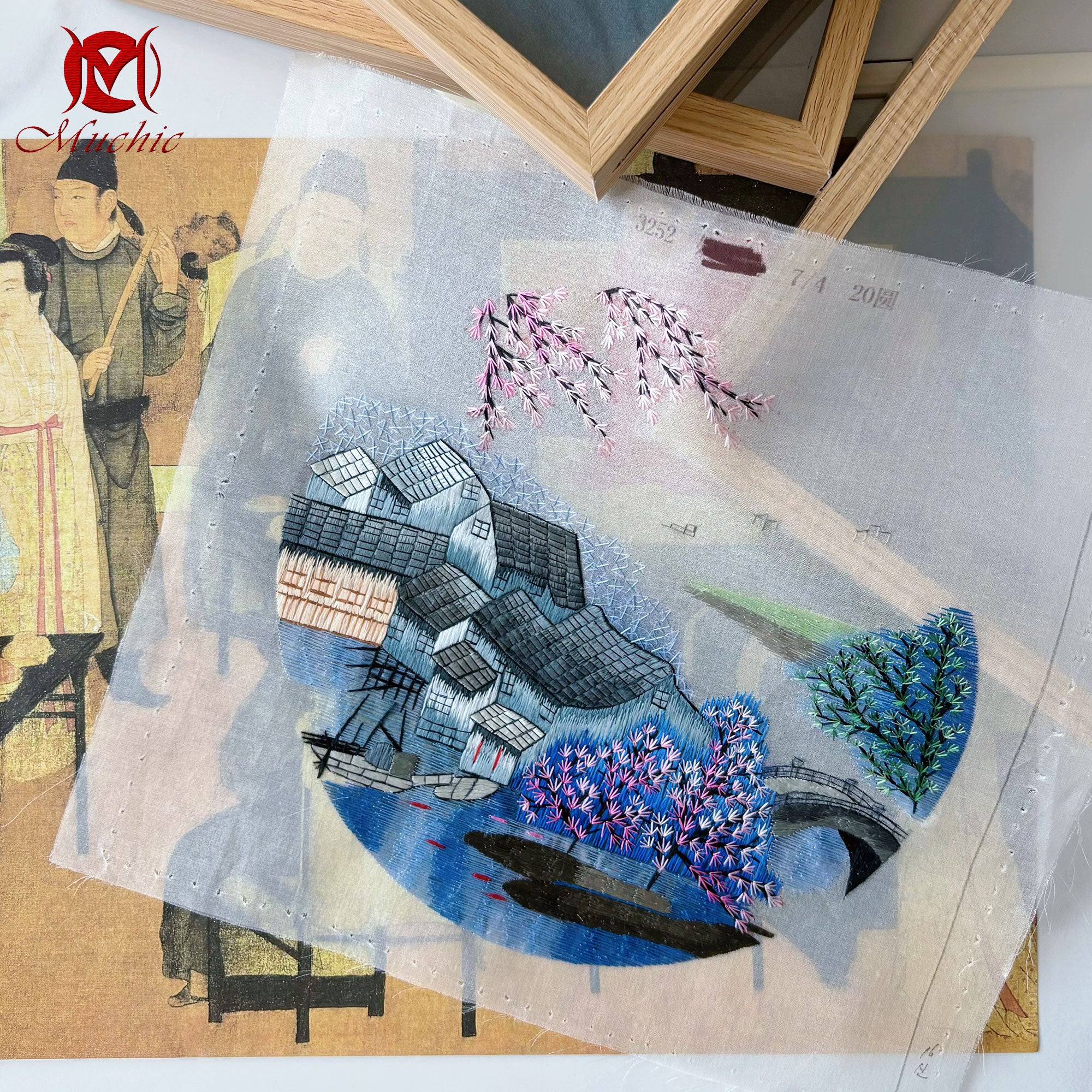 Embroidery Patterns | Suzhou Embroidery DIY Photo Frame Kit (Hand Embroidery) (Duty Free)