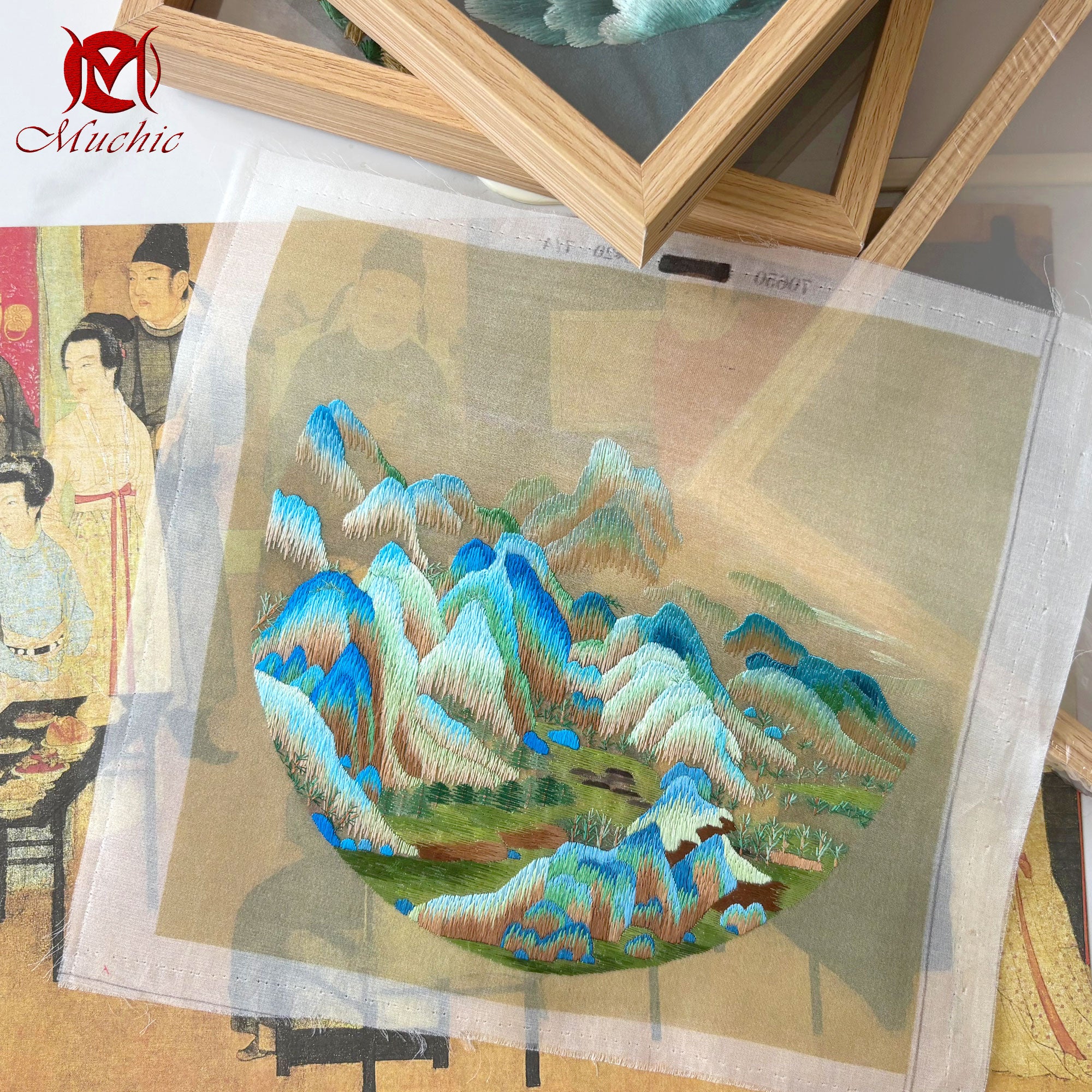 Embroidery Patterns | Suzhou Embroidery DIY Photo Frame Kit (Hand Embroidery) (Duty Free)