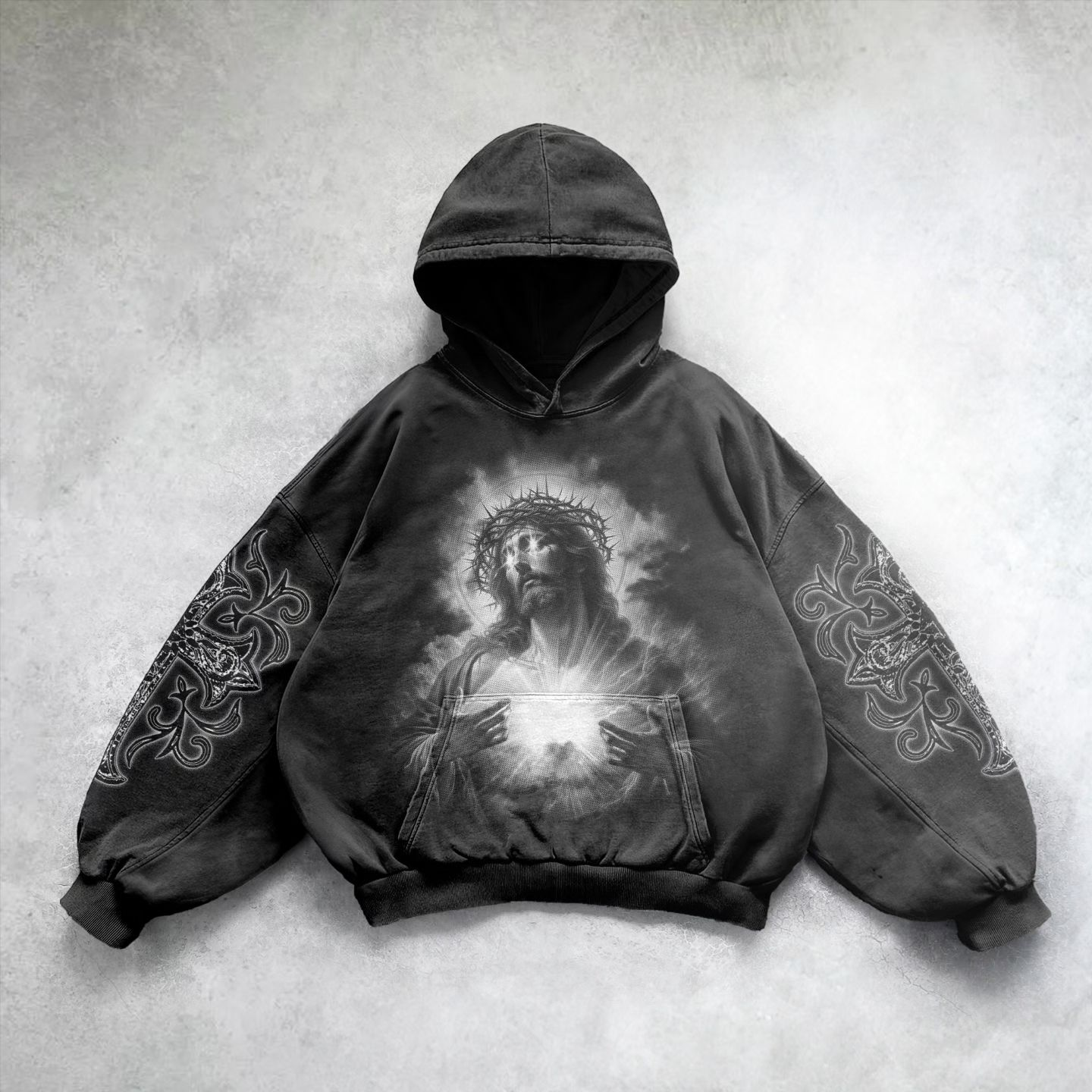 Muchic Jesus Oversized Hoodie