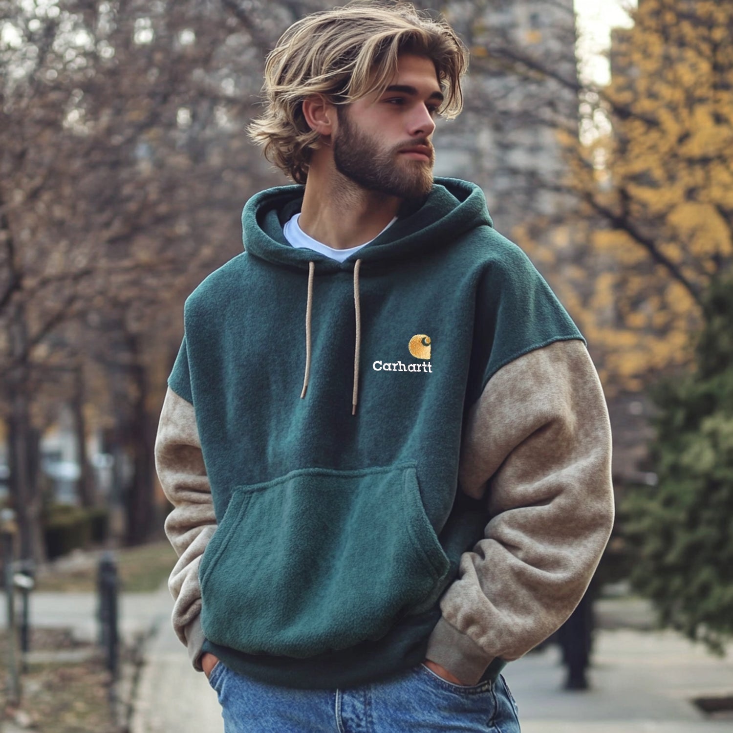 Vintage Outdoor Brand Hoodie